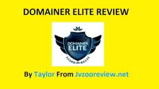 Domainer Elite Review And Bonus
