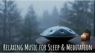 Relaxing Rain & Handpan Music 🌧️ | Deep Sleep, Meditation & Stress Relief