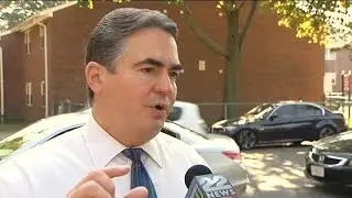 Sarno denies cover-up in police beating case