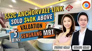 Sengkang HDB 4 Room SOLD Above $40k From Last Transacted Price | SG HDB | 332C Anchorvale Link