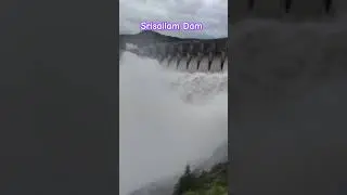 Srisailam Dam view #srisailam #water #krishna #river #project #andhrapradesh #hyderabad #telangana