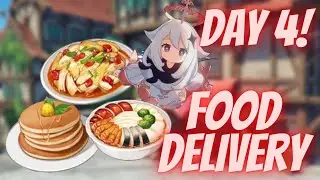 Genshin Impact Food Delivery Guide Day 4! (Super duper easy!)