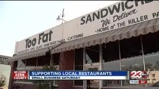 Shoppers take a break to support local restaurants on Small Business Saturday