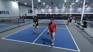 ACE Pickleball Club - Rec Play / 01/07/25 / Long, Martin -vs- Revenew, Hall / Game 1