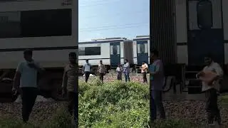 Vande Bharat crossing Karnal Ring Road Project