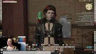 Day 421 (FFXIV) - current Caster (red mage) look & new Striking (monk/samurai) look