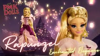 ¿La Rapunzel MÁS LUJOSA de Disney? | Unboxing Enchanted Elegance – Mattel Creations