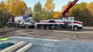 # Concrete large Pad Construction
