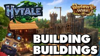 🔴[LIVE] HYTALE (UPDATE 2) - New Adventure! - Building buildings Pt. 3