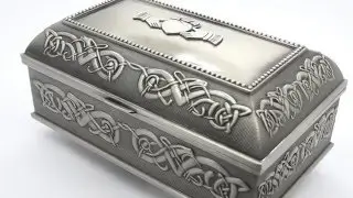 Mullingar Pewter jewellery Box