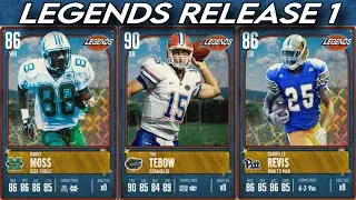 LEGENDS TIM TEBOW, RAY LEWIS, REVIS, RANDY MOSS AND MORE | CFB 25 ULTIMATE TEAM
