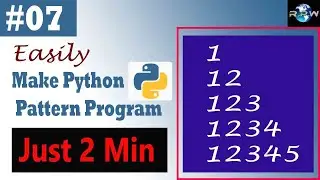 python pattern part 7