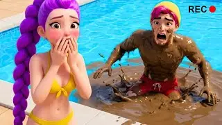 VLOG: Water Park CHAOS Day&hellip; Screaming NONSTOP! 😱💦 | KPDH Funny Moments