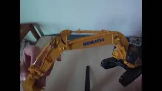 One out of the box Komatsu   HB205 excavator model