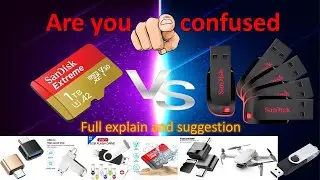 SD Card vs Flash Drive (Pendrive) 🔥 | Speed, Versions, Performance & Which One to Buy?