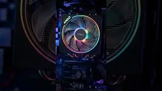 AMD Wraith Prism LED RGB Cooler Fan from Ryzen 7 2700X Processor