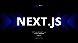 Next.js Tutorial #4 &ndash; Footer & Master Dynamic Routing & Custom 404 Pages.