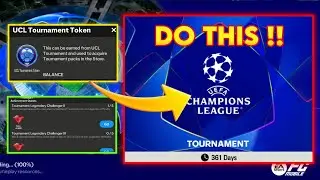 HOW TO PLAY UCL UEFA CHAMPIONS LEAGUE TOURNAMENT GET TOKENS FREE GEMS QUESTS IN EA FC FIFA MOBILE 25
