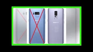 Alleged galaxy s9 cad drawings depict dual camera, new finger scanner placement