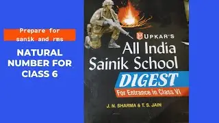 NATURAL NUMBER FOR CLASS 6 AND SANIK AND RMS