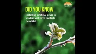 5 benefits of using Artificial Grass in Winter Season.