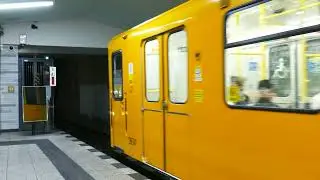 d&eacute;part de m&eacute;tro [ BVG Class F, BIRKENSTRASSE, LIGNE U9 ]
