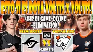 VIRTUS.PRO VS TEAM SECRET BO3[GAME 3]ELIMINACION-THIOLICOR VS FNG-PGL WALLACHIA SEASON 1- DOTA- ESB