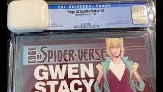 BEFORE PRESSING TO CGC Unboxing: Edge of Spider-Verse #2 1st Spider-Gwen by Marvel Comics