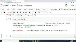 EP03 - Python Queue - Queue Operations - Using Collections deque