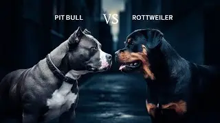 pitbull vs Rottweiler (Fight series)|తెలుగు లో @THEINDIANWINGS