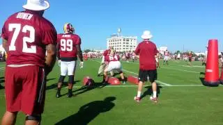 July 28 Training Camp Drills: Defensive Line