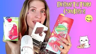 ASMR FR🇫🇷 HAUL My Groceries In France (GIRL DINNER) + EATING + Blabla *Pure Whispers For Sleep*