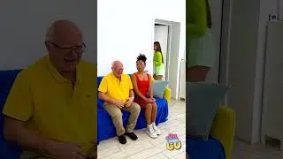 Grandpa Took the Bait! 🍦😂 Even the Lamest Ice Cream Trick Worked! #prank