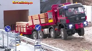GREAT RC TRUCK ACTION AT THE INDOOR PARCOURS SCHWABEN IN UNLINGEN 03'2022 part 3