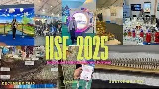 IISF 2025 Vlog: My Experience at the India International Science Festival l lifemeetsona 