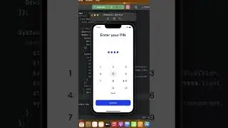 Flutter dynamic pin ui screen #flutter #codingandprogramming #flutterdevelopment #flutterui #coding
