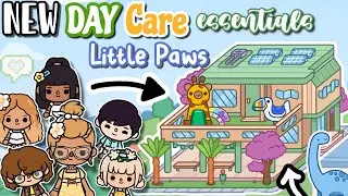 NEW Aesthetic DAYCARE Design🍼TOCA BOCA House Ideas✨Little Paws Essentials~House Design TocaLifeWorld