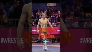 Бросок прогибом OLOFSSON Per Albin #sport #wrestling #wrestler #grecoromanwrestling #sweden