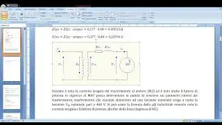 Esame di Stato Elettrotecnica 2012. Parte Prima. #elettrotecnica #esamedistato