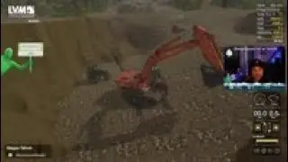 Twitch VOD 23.12.2025 Gold Mining Simulator
