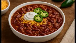 Chili con Carne Recipe &ndash; Ground Beef & Red Kidney Beans 🌶️
