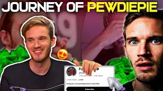 Pew die pie journey 😳| 0 to 110m subscribers 😱|op facto tube 