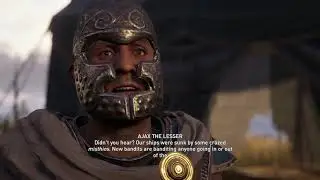 AC Odyssey Funny Scene: Ajax The Lesser  (