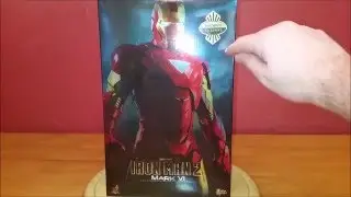 Unboxing Hot Toys Marvel Iron Man Mk 6 MMS 132 Collectible 1/6th Scale Limited Figure Review