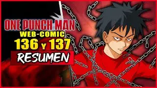⛔️EL L&Iacute;DER de los NEO H&Eacute;ROES | ONE PUNCH MAN Webcomic 136 y 137 | RESUMEN