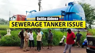 Villagers object parking of Sewerage Tanker close to Crematorium, to file complaint