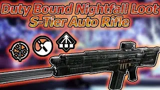 The BEST Kinetic Auto Rifle in Game feat Duty Bound | Destiny 2 Season of the Haunted