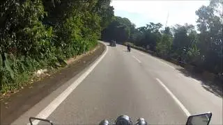 Rodovia Anchieta - Descida da Serra do Mar - Santos