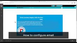 How to configure email