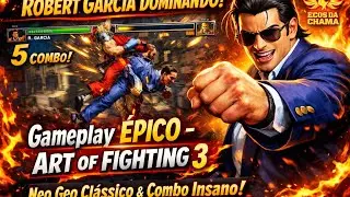 ROBERT GARCIA DOMINANDO! 🔥 Art of Fighting 3 Gameplay Neo Geo
